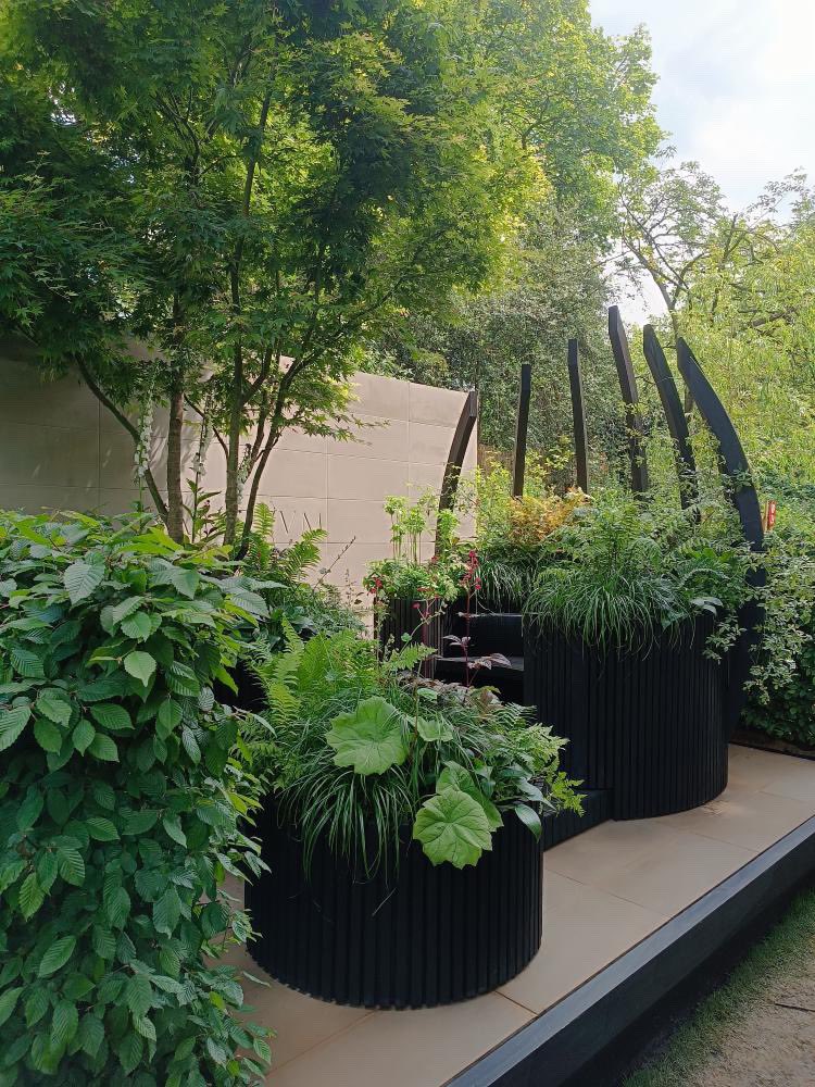 RHS Chelsea Flower Show ‘Sanctum’ designed by Sonja Kalkschmidt….. Built by myself and Crowton Rowarth ….