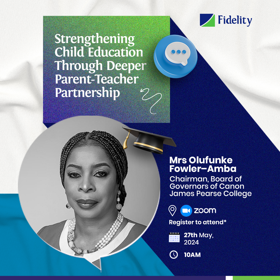 1 Day to go! Come learn how you can further strengthen your students education through Deeper Parents-Teacher Partnership. It is free to register, click here to get started: bit.ly/Fidelity-Educa… ⁣ #EducationWebinar⁣ #ChildrenDeveopment⁣ #PoweredbySME⁣ #WeAreFidelity