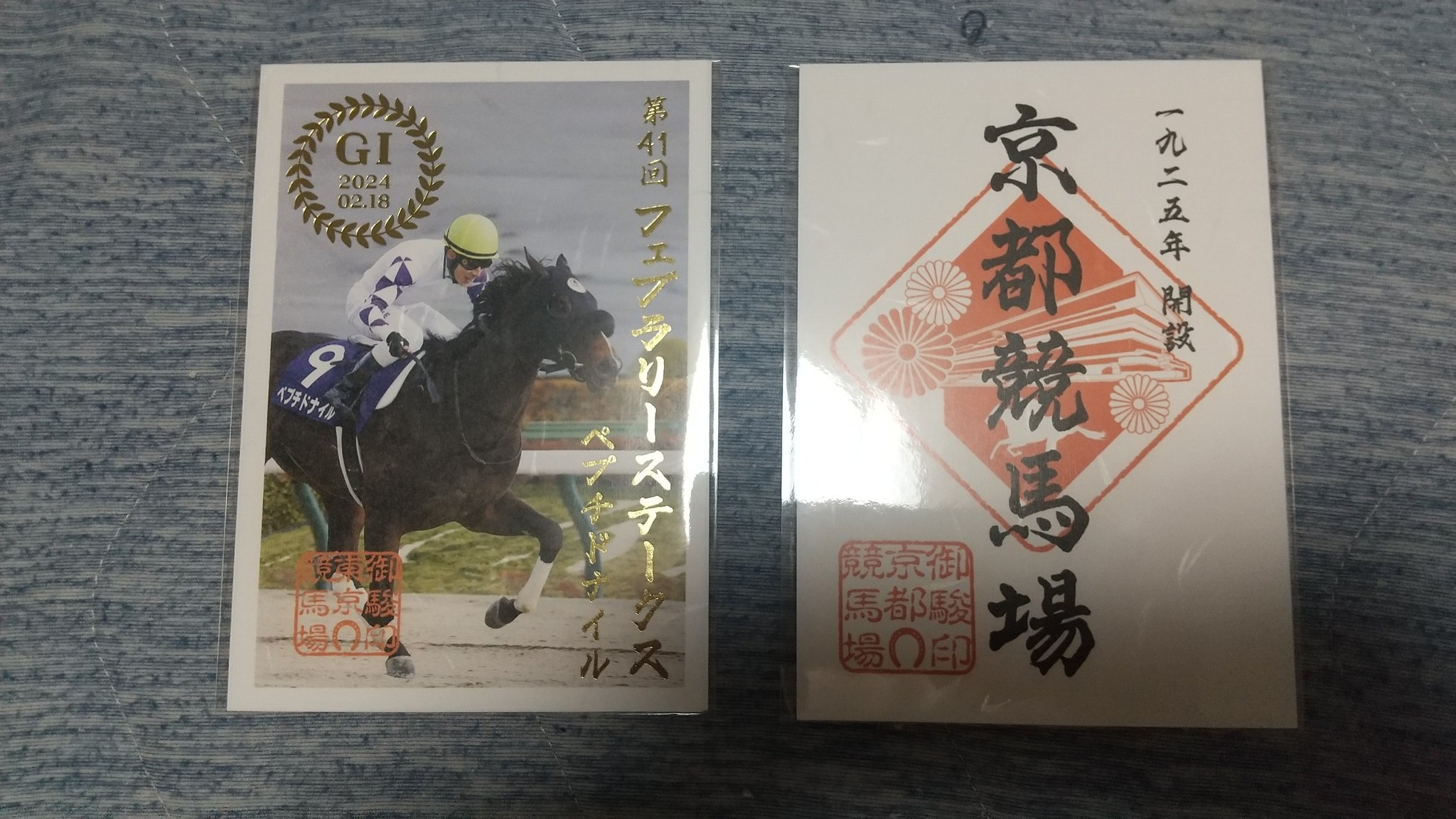 御駿印帳【京都競馬場100周年】 | カテゴリー一覧,御駿印