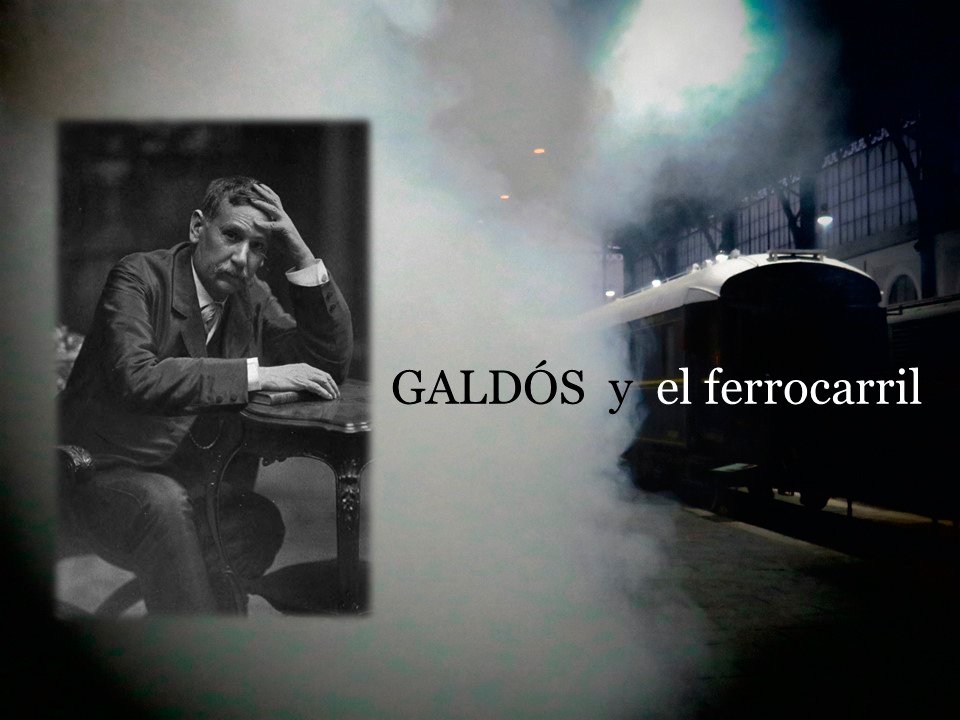 En nuestro espacio semanal en 'De Vuelta' @radio5_rne📻, esta tarde hablamos de Galdós y el ferrocarril🚉 Escúchalo aquí en directo👉rtve.es/play/audios/pr… a partir de🕕18:00h 'Alma dinámica, corazón de fuego', llamó el escritor al tren, que aparece en muchas de sus obras