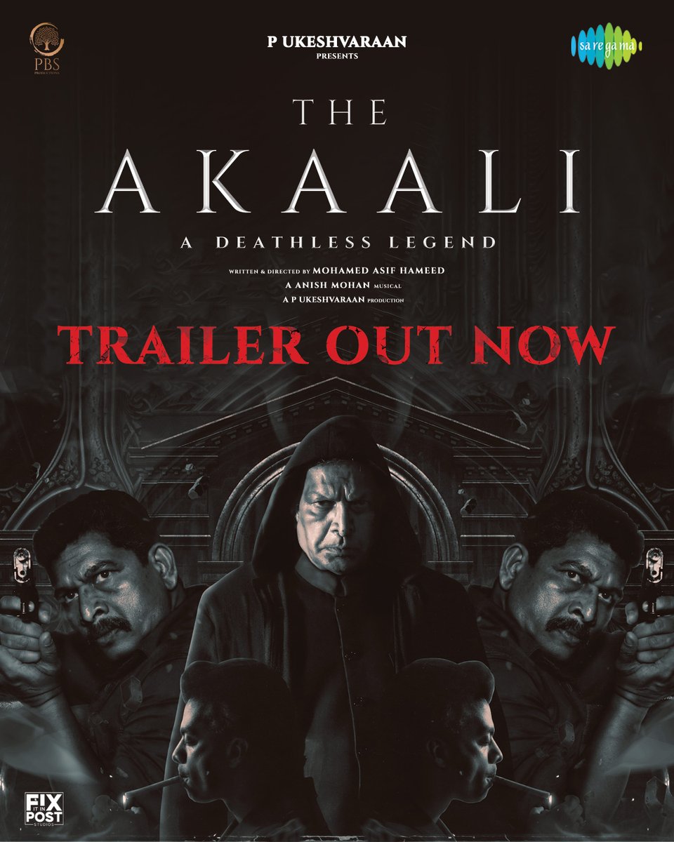 Experience a World Of Mystery And Intrigue! 👀😶‍🌫️ #TheAkaali Trailer is Officially Out Now! 🎬 🔗 youtu.be/RIOVez2ptrA 🎶 #AnishMohan @PBSproductions @ukeshvaraan @Dir_MohamedAsif @girimurphy @poornimaRamasw1 @ActorArjai @iamswayamsiddha @vinoth_kishan @actornasser