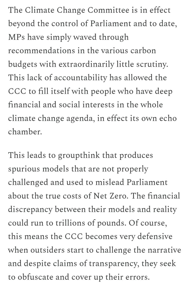 @ChiefExecCCC @piersforster Defend why your organisation should not be disbanded immediately due to lack of accountability, extensive conflict of interests, and misleading parliament on multiple occasions: