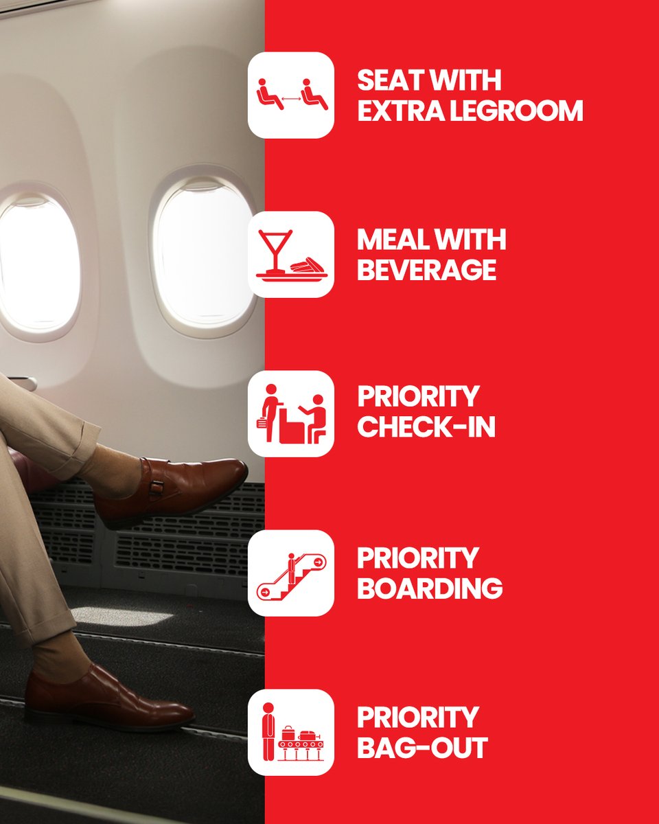 flyspicejet's tweet image. Max Legroom
Max Comfort
Max Convenience

Don’t just fly—fly to the MAAAAAAAAAAX With SpiceMax.

#flyspicejet #spicejet #SpiceMax #extraspace #comfort #QuickBoarding #flights #aviation #travel #addspicetoyourtravel
