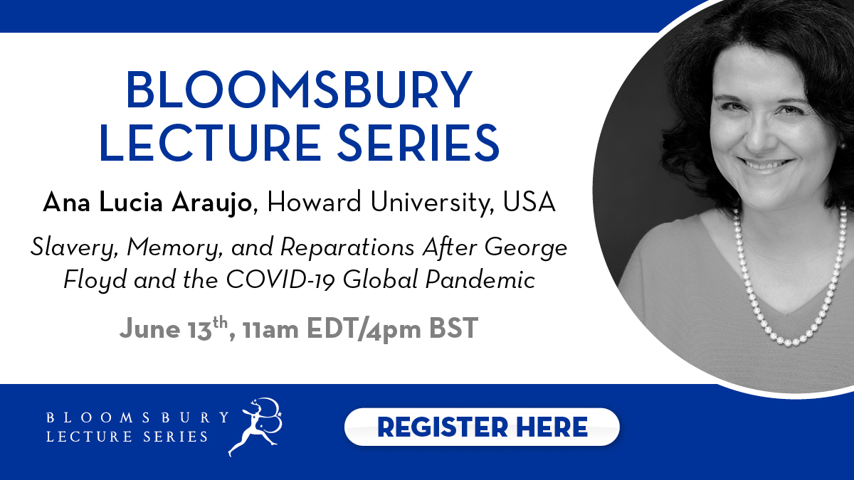 Thursday, Jun 13th, join @araujohistorian as she explores how past associated with Atlantic slavery was kept invisible in the public space, and the rise of the public memory of slavery over the past 30 years. Register here: bit.ly/3UNVG8i