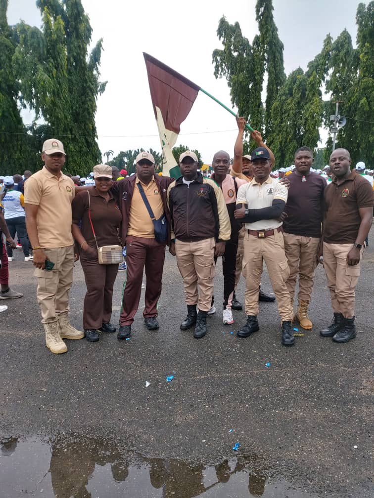 Thank you @nigimmigration for being part of our fitness walk themed: Trekking for Security and Safety in Lagos State. 🫡🫡🫡 #interagencycollaboration