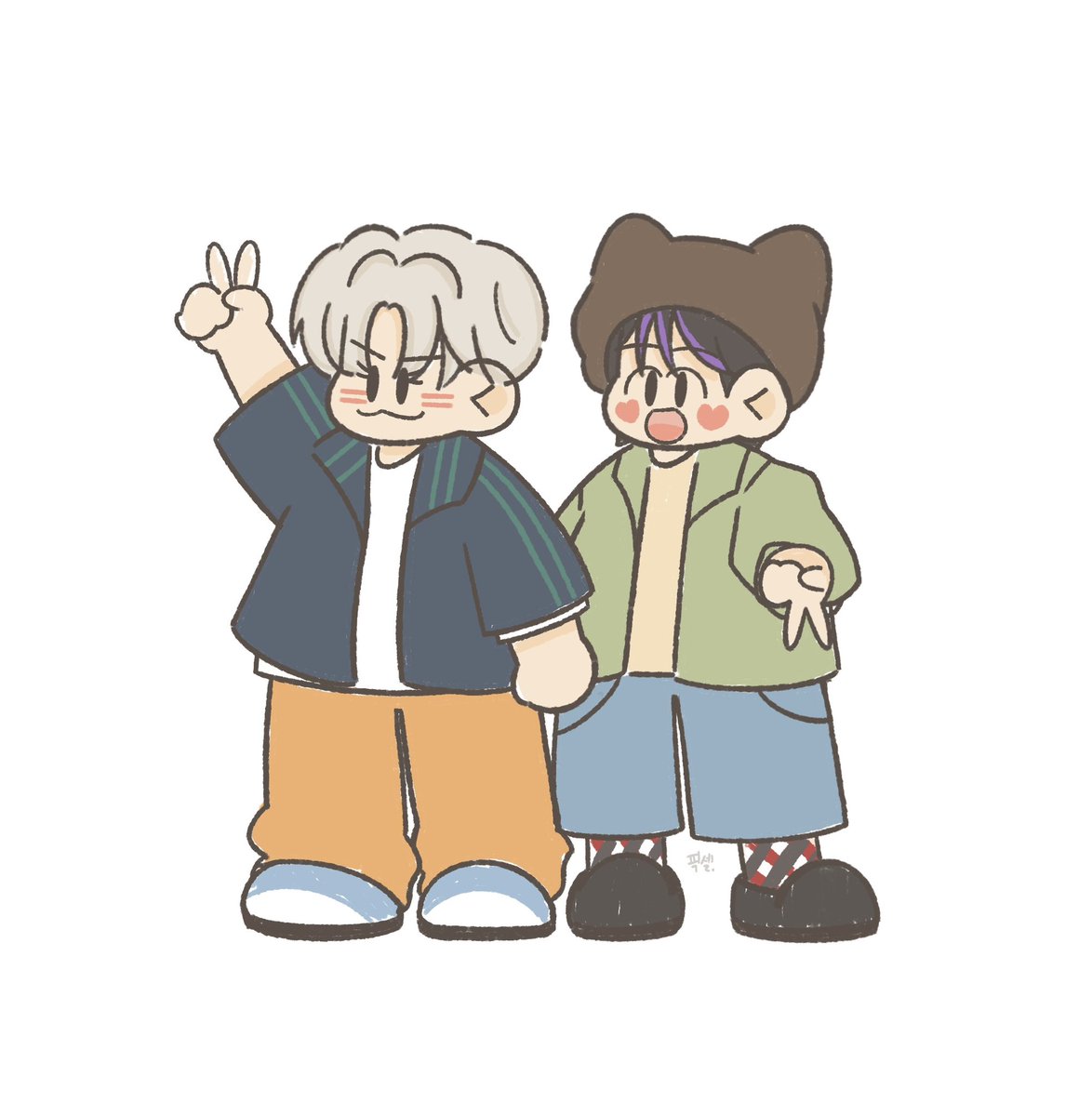 ✌🏻✌🏻🤍🤎

#jaemren #jamren #잼런 
#JAEMIN #RENJUN