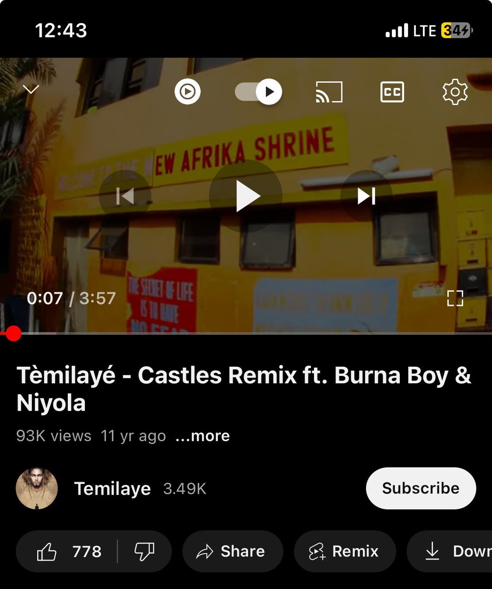 I miss the afrobeats/afroswing hits of the early 2010s! From artists like Fuse ODG, Sneakbo, kojo funds, Dotstar, Burna boy L marshall (Temilaye) etc. 

Woke up with castles by Temilaye ft Burna & Niyola playing nonstop in My head! 

This was my jam that year! Who remembers it?!