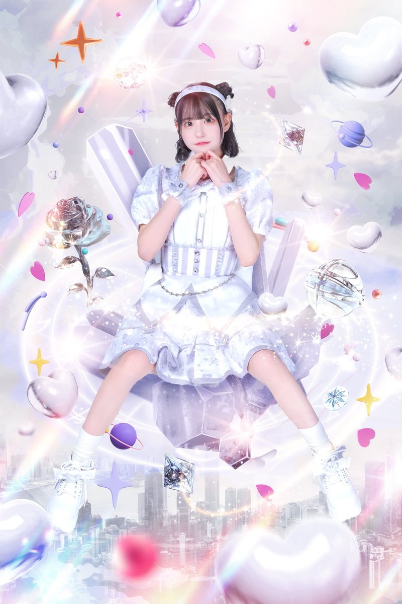 Nonfic_official's tweet photo. 【新衣装公開】

❥真白里帆 (ましろりほ)
❥担当カラー 白
❥ファンネーム はむちゃんず🐹

『いっしょにお昼寝しよー！💤』

#のんふぃく https://t.co/Uq9XDI7lJe