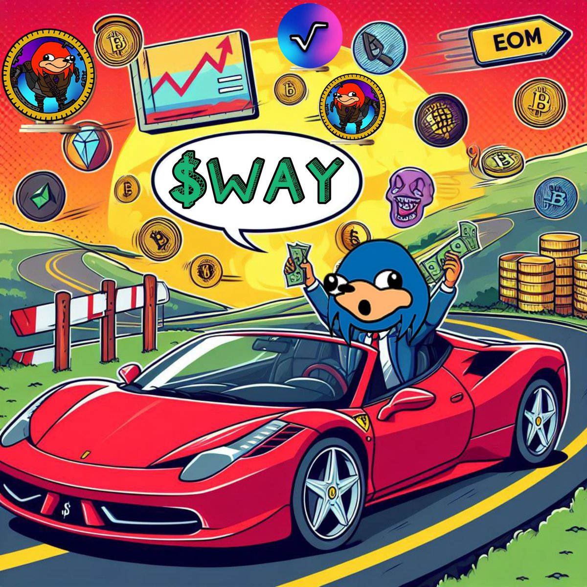 On behalf of TokenTrek opening up heres a giveaway for some exposure 🤝🏼

🎉We will be giving away 50 Million $Way and a Radical Robos NFT 🎉

Rules 📝

- Like♥️ &amp; RT 🔁
- Tag 3 friends in the comments
- Follow <a href="/wayxrd/">wayxrd</a> &amp; @dmanyio 
- Visit tokentrek.io/dashboard?mwr=… and create an