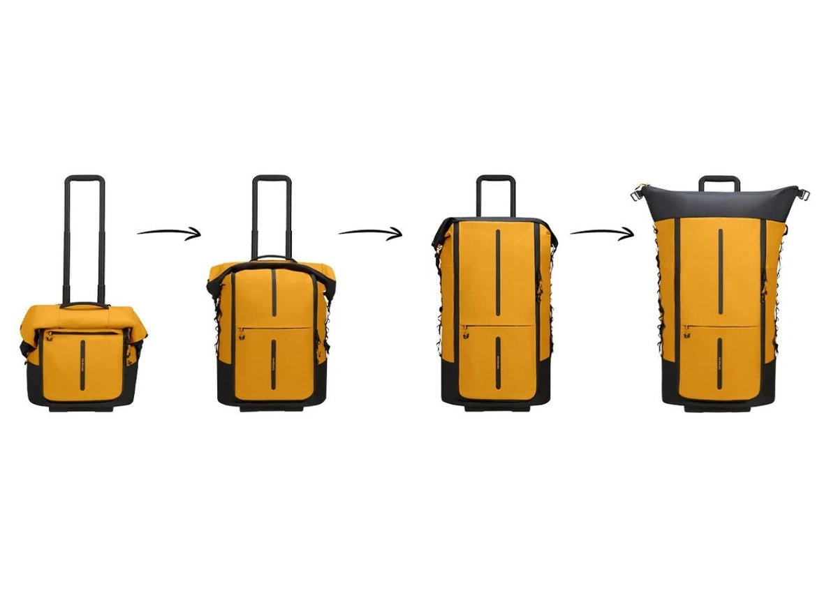 Musím vychválit @MySamsonite za nový koncept čtyř zavazadel v jednom. Dovnitř dáte, kolik zrovna potřebujete, a co z kufru přebývá, to srolujete. Tenhle nový 🧳 kufr 👉 samsonite.cz/ecodiver-folda… se fakt 👌 povedl!
