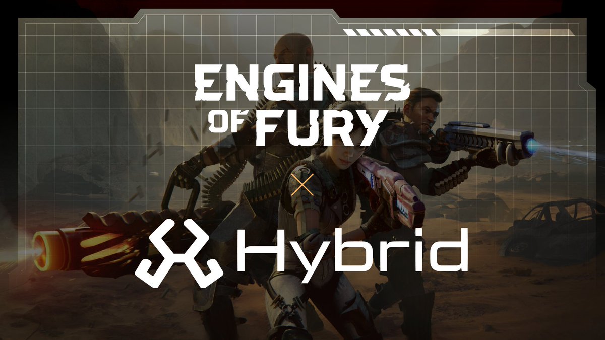 📣 <a href="/EnginesOfFury/">Engines of Fury 🎮</a> x <a href="/BuildOnHybrid/">Hybrid</a>

Enforcing our strategic partners' list with HYBRID ✨ the On-chain Intelligence Layer 1. ✨  Hyped &amp; anticipated project: 200k+ on the waiting list for the upcoming Testnet.

Welcome to the $FURY fam 🔥