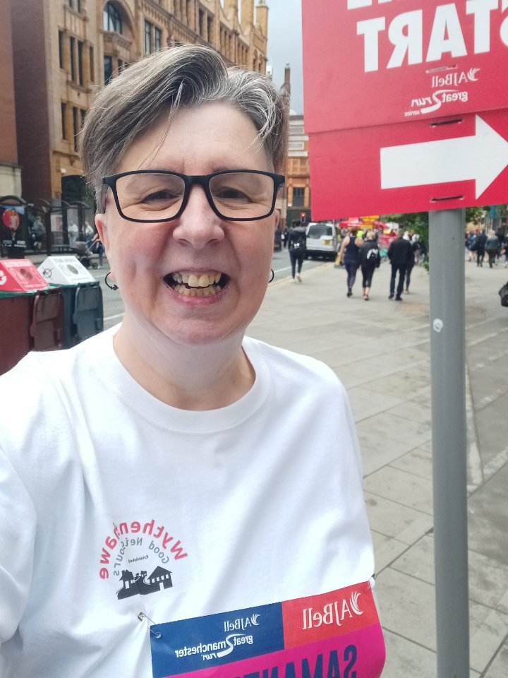 It's the big day for WGN's Mgr, Sam Days at #GreatMCRRun this afternoon. She's doing 10k to raise funds for our community group to bring costs down for a summer coach trip to the seaside 🏖️ for our Members. Good luck Sam (and to all other runners today).🏃 bit.ly/3QJfGHY