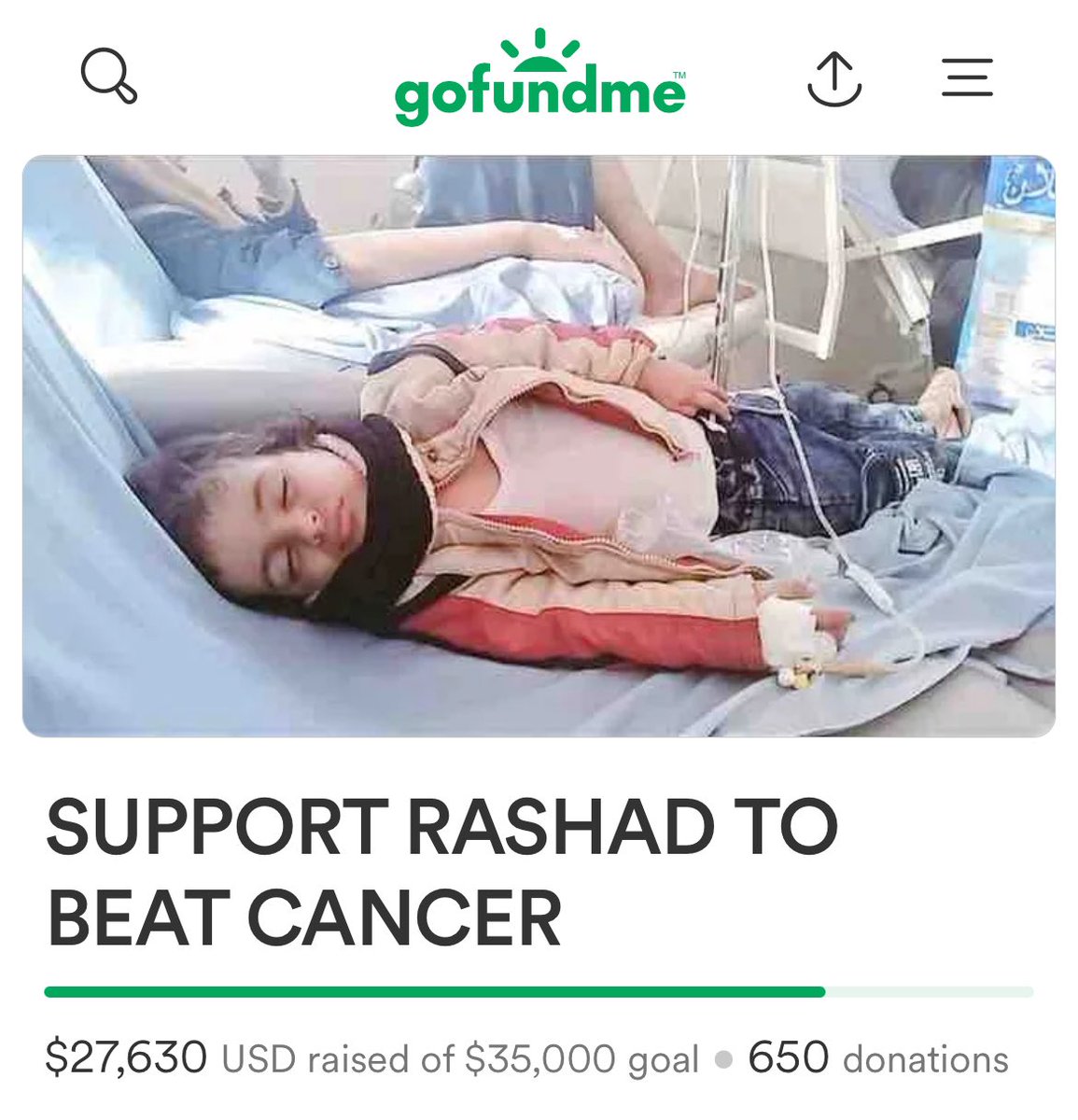 Please donate so that Rashad can afford proper surgery in order to remove lymph nodes from his abdomen and cover other medical expenses! They need to earn $35k by May 30th, and they are so close to getting it! gofund.me/29757c16