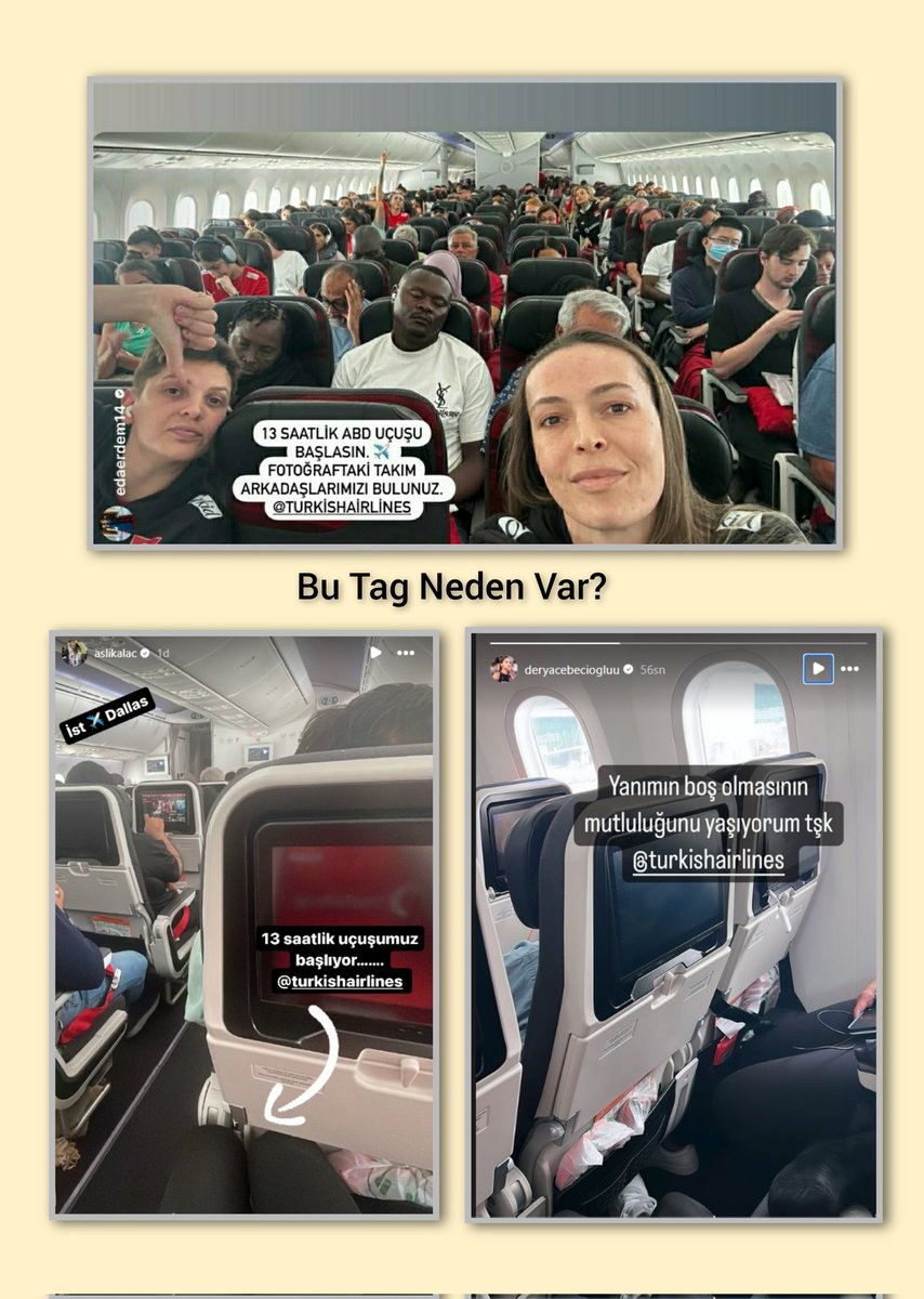 taghaberleri's tweet photo. (#FileninSultanları)
(Ebrar Karakurt)

X'teki bu başlıklar; ABD'ye giden A Milli Kadın Voleybol Takımı'nın, Türk Hava Yolları'nı eleştiren paylaşımları üzerine oluşmuştur. https://t.co/1Z0AVHDMc7