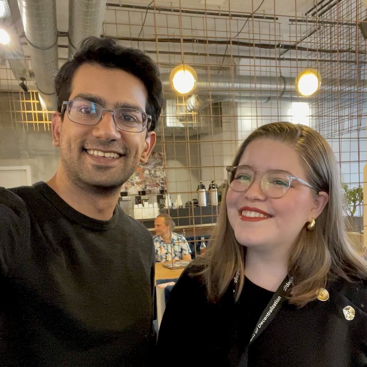 Thrilled to have met <a href="/TheRealKartik/">Kartik Talwar</a> at <a href="/ETHBerlin/">ETHBerlin04</a> 🇩🇪 Always exciting to see you, can’t wait for <a href="/ETHGlobal/">ETHGlobal</a> Brussels! 🧳✨