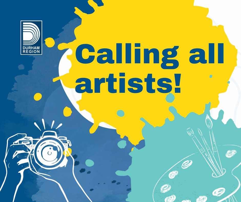 Have you heard? We are seeking six artists with a connection to #DurhamRegion to submit digital designs that will be installed at @Durham_Transit bus shelters. 🎨🖌️ 

Learn about the opportunity and submit a proposal by June 14 at: bit.ly/4axeVc6