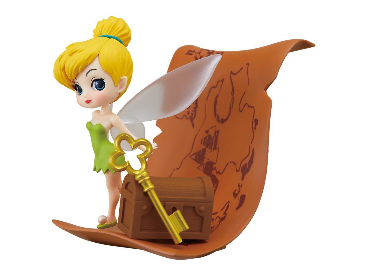 ネバーランドの地図モチーフ！ バンプレスト「Q posket stories Disney Characters -Tinker Bell-II」 全国のアミューズメント施設に順次登場☆ 詳細→dtimes.jp/post-860917/