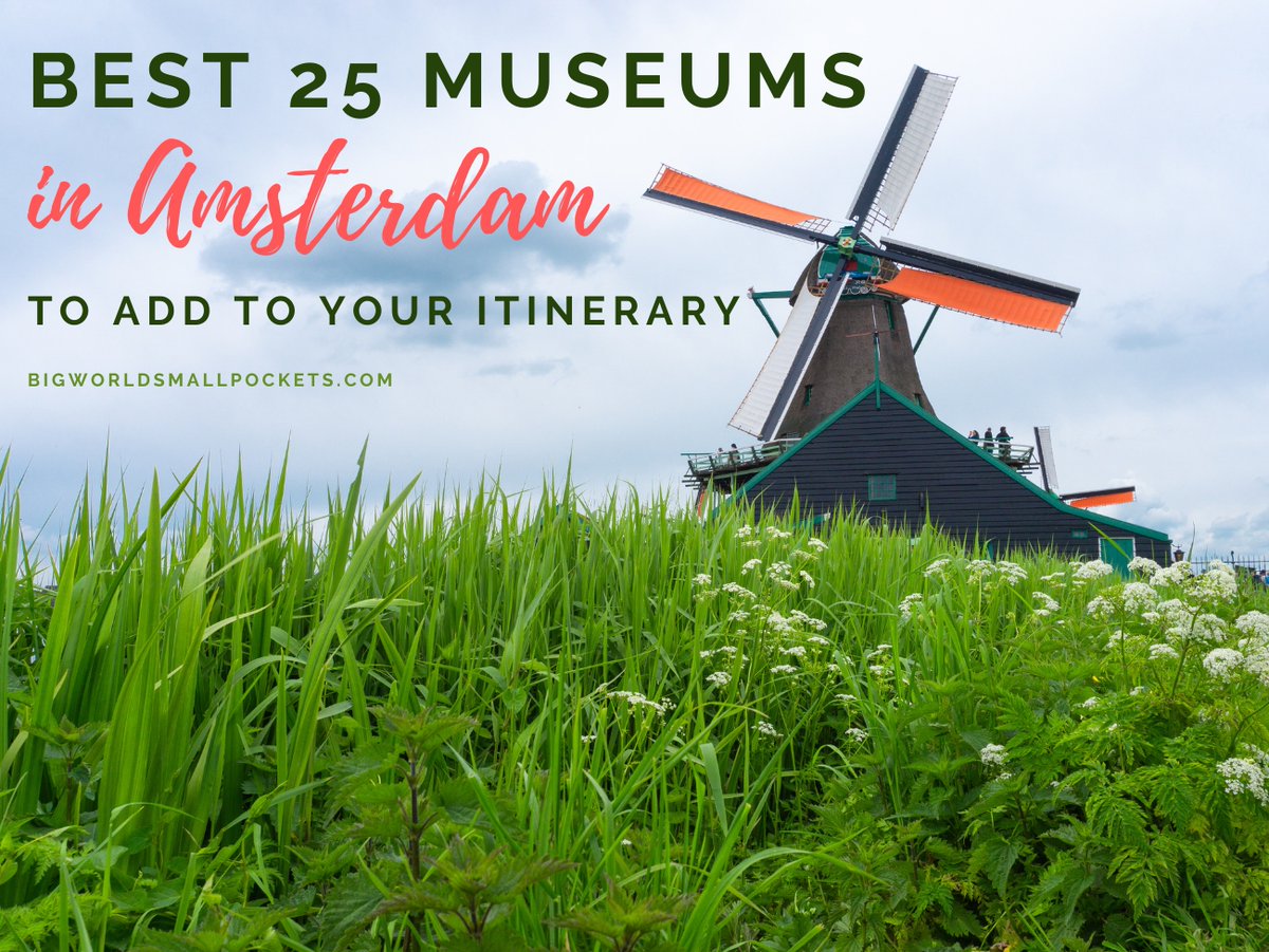 Bringing you all the details about the top 25 museums in Amsterdam to visit, as well as money saving tips about how to access them... bigworldsmallpockets.com/museums-in-ams… #iamsterdam