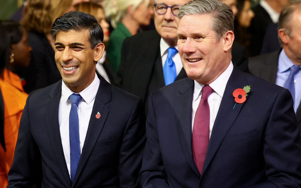 Replacing Rishi Sunak with Keir Starmer is like being a kid in hospital in the 70's and being told the Jimmy Saville visit has been cancelled only to hear the sound of a didgeridoo coming down the corridor.