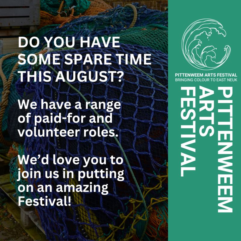 Do you have some time to work with us in August? Have a look at our latest roles 👨‍🎨🎨: pittenweemartsfestival.co.uk/about/recruitm…
#pittenweemartsfestival24
#artfestival #art #festival #contemporaryart #artist #artwork #photography #music #artfest #painting #artshow #exhibition #job