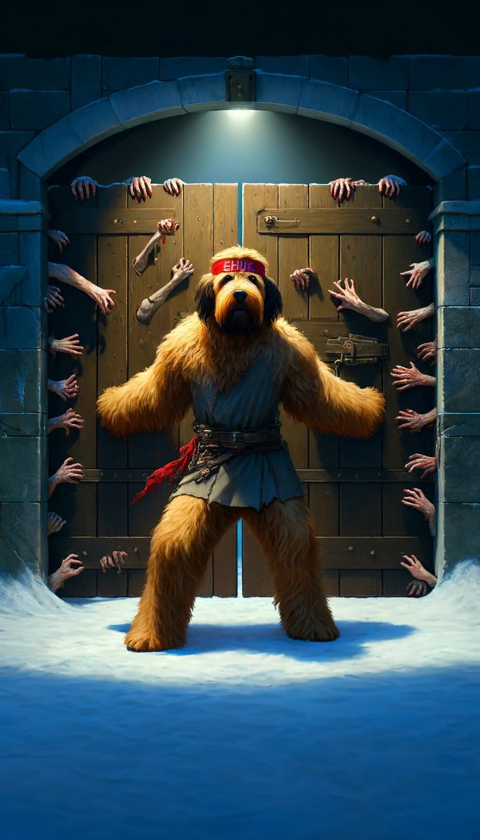 Emoprince_x's tweet photo. $Chuck holding off the FUDders! ๐ช๐ช #Holdthedoor #CHUCKTOABUCK #FUDResistant https://t.co/QuxDQRTZUN
