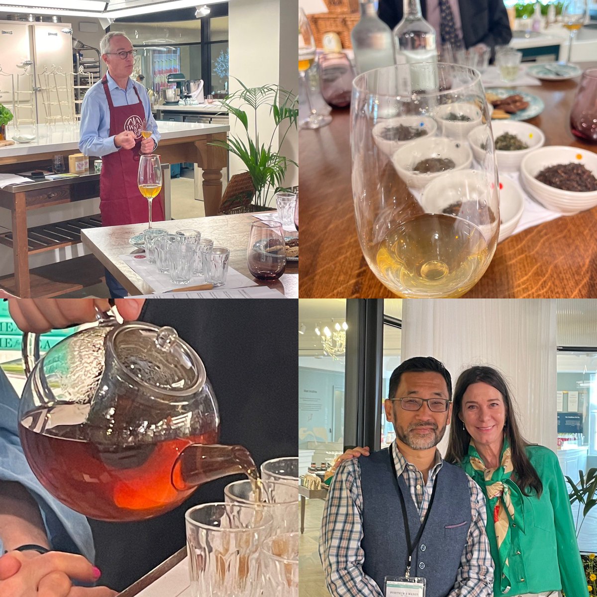 It’s ‘Time for Tea’ as IWFS  branches @iwfscapital and @iwfslondonbranch held a tea tasting in the Food &amp; Drink Studio @fortnums and welcomed guests from @hongkongsociety. The tasting was led by the author of our monograph The World of Tea and #tea expert @willfinetea.
#drinktea