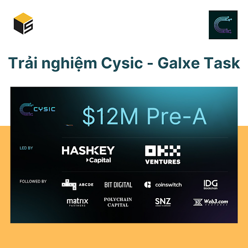 5phutcrypto_'s tweet photo. Dành 5 Phút cuối tuần cày task Cysic để có cơ hội nhận airdrop #5PC #Cysis
1⃣Thông tin dự án:
💠Cysic là một dự án về phần cứng zero-knowledge (ZK) nhằm cung cấp các giải pháp tăng tốc phần cứng cho các giao thức bằng chứng ZK
💠Dự án huy động được 18M$ từ các quỹ như Hashkey, OKX, ABCDE, Polychain Capital,...
2⃣Hướng dẫn trải nghiệm
💠Tham gia 2 task trải nghiệm dự án trên Galxe
💠Join Cysic Discord, Become a Cysor🫡: https://t.co/VxIYWCGaP4
💠Follow Cysic:May the force be with you : https://t.co/VxIYWCGaP4
💠Hiện tại dự án đang ở giai đoạn đầu nên mọi người trải nghiệm sớm và nhớ tương tác trong discord của dự án để cập nhật thêm thông tin nhé
💠Đừng quên ❤️ và follow 5PC để cập nhật những thông tin mới nhất từ thị trường