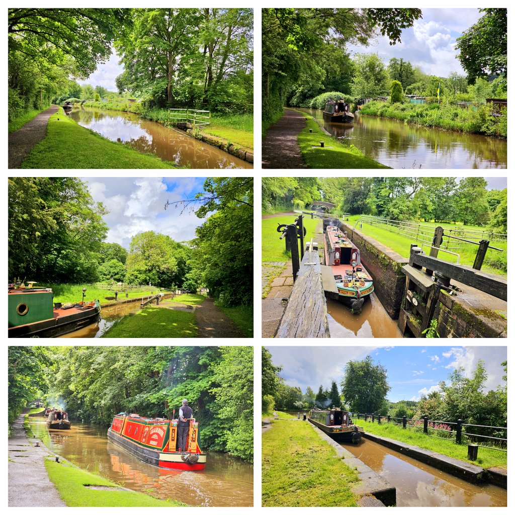 Happy Sunday!

Pic's taken on a short jolly down the Atherstone Locks, well 7 of them 😅 Enjoy your day, everyone
#boatsthattweet #CoventryCanal