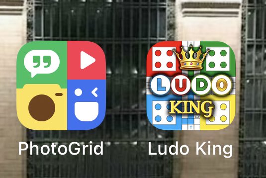 ngide banget naro photogrid sama ludo sebelahaan, tiap mau edit malah kepencet main ludo mulu😭