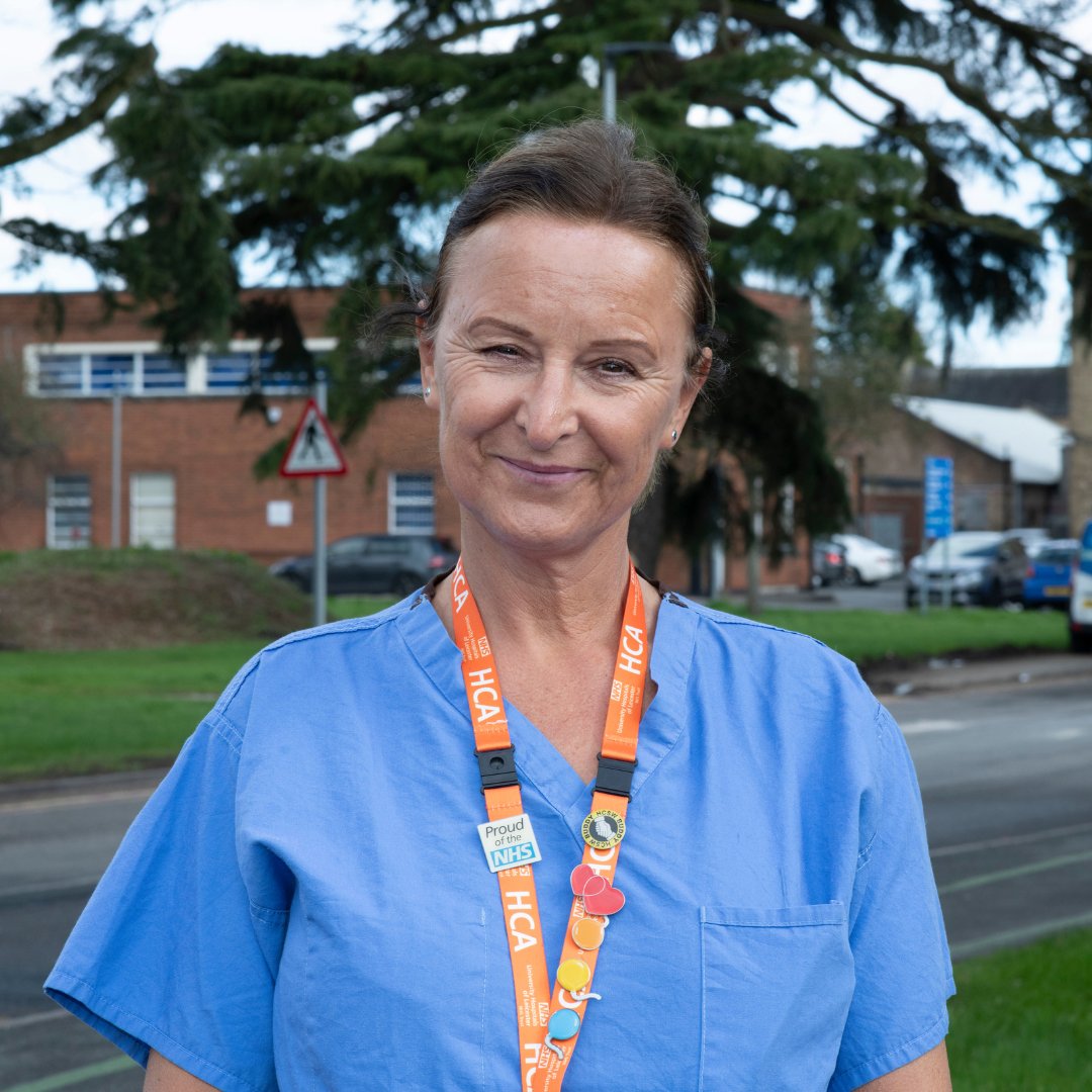 'I have worked here for 12 years, and I have just joined endoscopy and the team has been so welcoming and supportive in helping me learn new skills. I am excited because my daughter and granddaughter have just joined the Trust.' Jayne Barry, Healthcare Assistant #BehindTheMasks