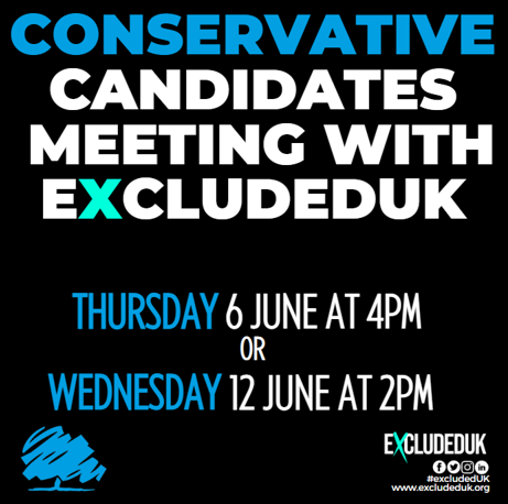 Come on @Conservatives candidates... get yourself booked onto one of our online zoom meetings to discuss how to engage #ExcludedUK members leading up to the General Election. There are 3.8 million UK taxpayers excluded from Covid-19 financial support who are extremely