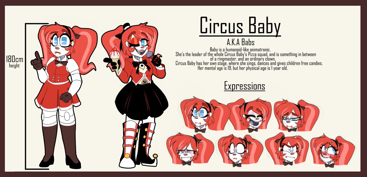 grimbear01's tweet photo. FINALLY after few months I finished refs for FNAF SL gang [1/2]
#fivenightsatfreddys #circusbaby #ballora #ennard #lillythehare #fnafau #fivenightsatfreddyssisterlocation https://t.co/ufR5g7FJmM