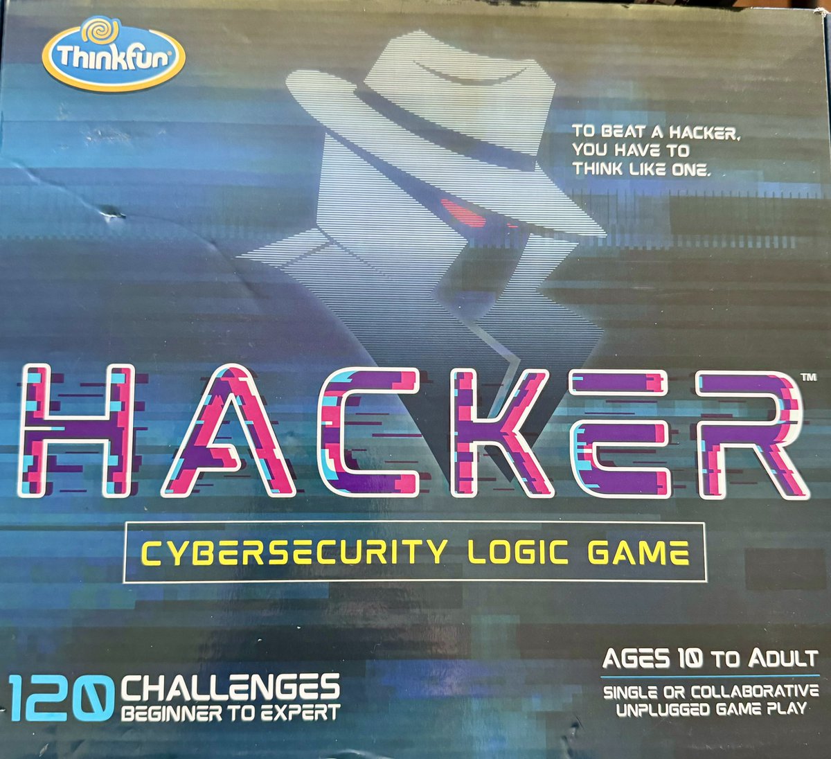 Today I will be testing my cybersecurity logic with this board game. #infosec #hacker #game