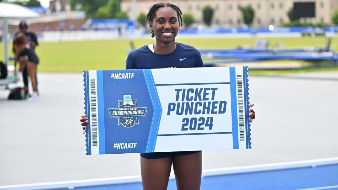 Ticket Punched ‼️ Roschell Clayton (High Jump) is headed to the NCAA Championships in Eugene ✌️😺