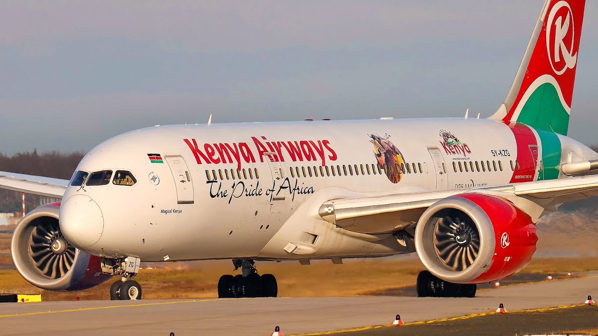 Kenya Airways just missed the advert opportunity of a lifetime to be in all photos and videos of President Ruto's arrival and departure at Joint Base Andrews in the USA, no matter how much it would have cost. Oh well.