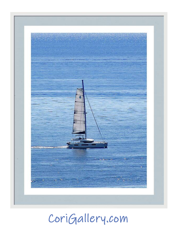 Top Tier Morning Sail by Corinne Carroll corigallery.com/featured/top-t… #boating #sailing #aYearForArt #BuyIntoArt #beach #summer #coastalArt