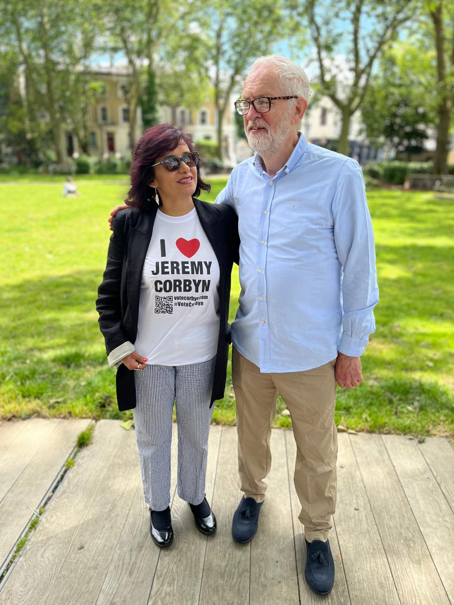 Happy birthday to my favourite person and the real leader of the people. Let's celebrate his birthday by getting everyone to #VoteCorbyn Sign up Votecorbyn.com I ❤️ Jeremy Corbyn t-shirt.