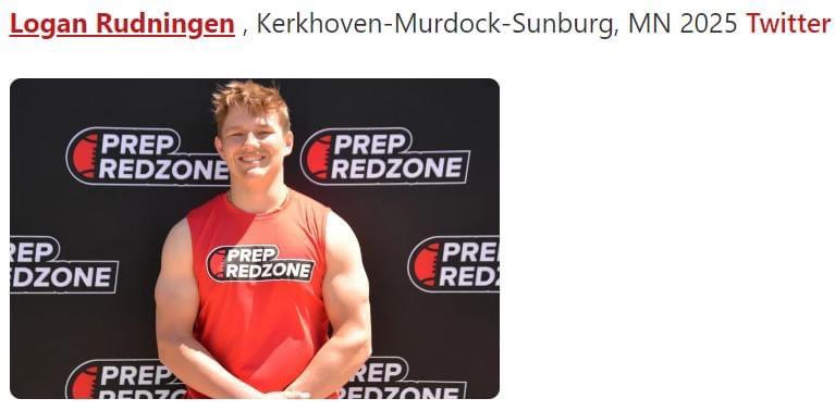 KMS Football (@kmsfootballmn) on Twitter photo Aaron and Logan made the PrepRed Zone Dakotas Combine ALL CAMP DEFENSIVE TEAM.
Aaron Jones was named to the Defensive Line - 2nd Team
<a href="/LoganRudningen/">Logan Rudningen</a> was named to the Linebackers - 2nd Team
Thanks PrepRed Zone Dakotas and Nate Wahl Aaron and Logan made the PrepRed Zone Dakotas Combine ALL CAMP DEFENSIVE TEAM.
Aaron Jones was named to the Defensive Line - 2nd Team
<a href="/LoganRudningen/">Logan Rudningen</a> was named to the Linebackers - 2nd Team
Thanks PrepRed Zone Dakotas and Nate Wahl