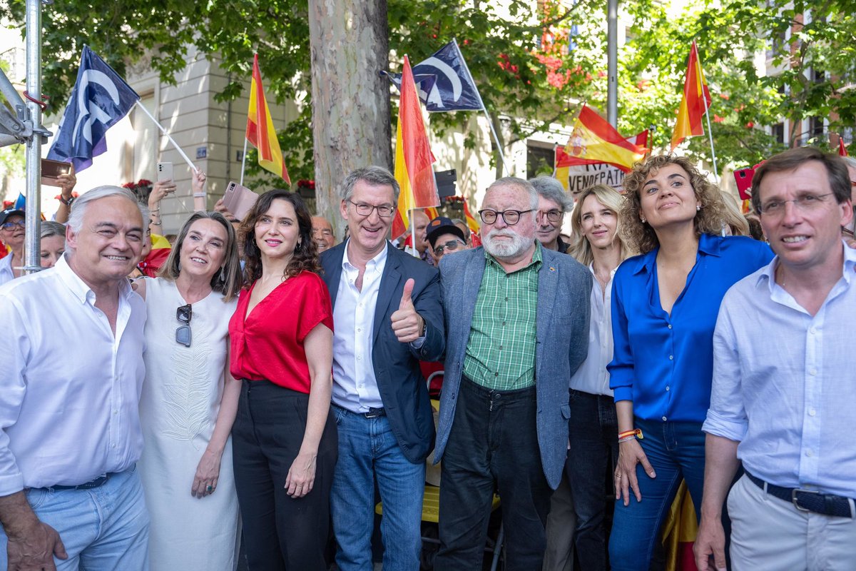 «Aquí hoy está la democracia y está España. Si no se defiende primero la unidad de España no se defenderá después la unidad de Europa». Fernando Savater. ⁦@ppopular⁩