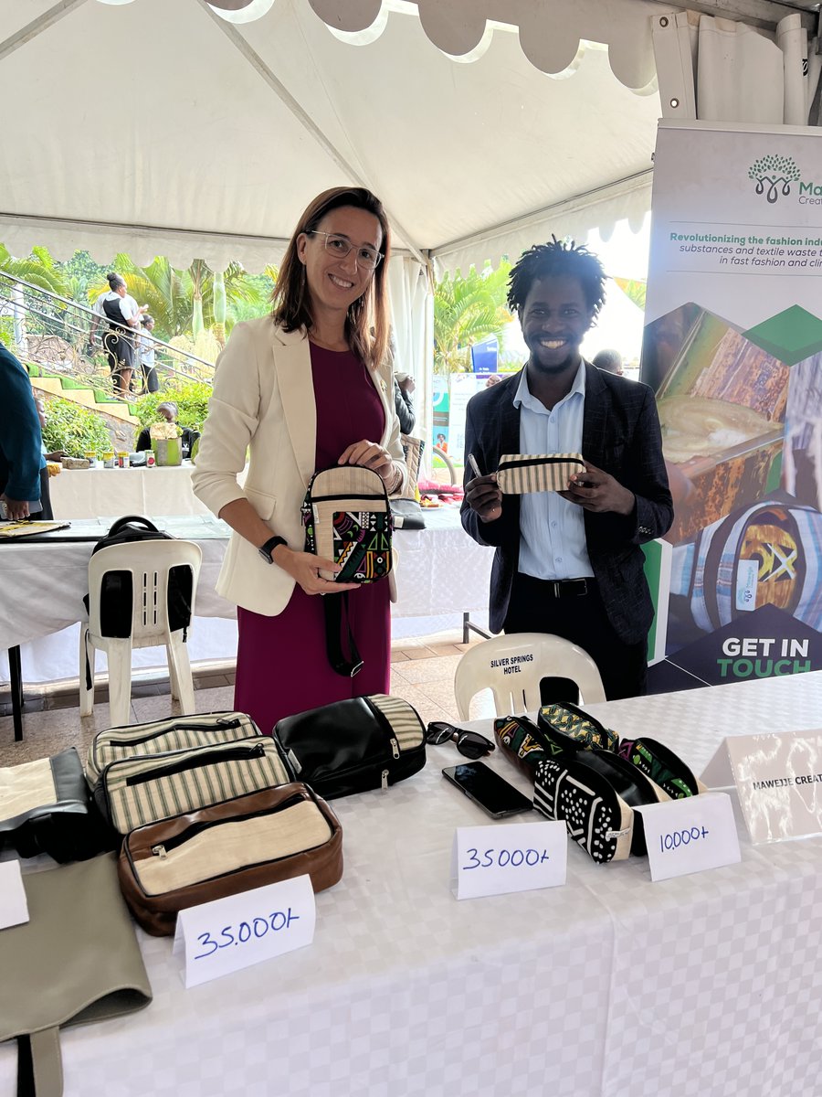 It was great getting to know <a href="/MawejjeCreation/">Mawejje Creations</a> during the #WomenInClimateChange #WICC2024 and learning about your products made from (for example) banana fiber. Your products are beautiful and sustainable - instagram.com/mawejjecreatio…
