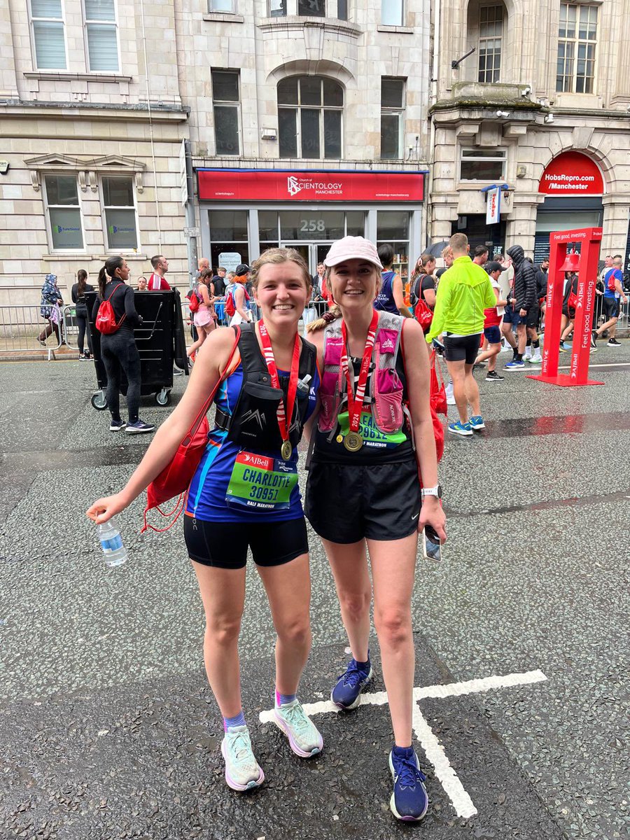 What a day - loved every second! 🏃🏻‍♀️ 2hrs 17mins. Thank you so much to all my supporters, I’ve raised over £750 for @DiabetesUK 💉 🍬 which I’m just amazed by! #halfmarathon #greatmanchesterrun