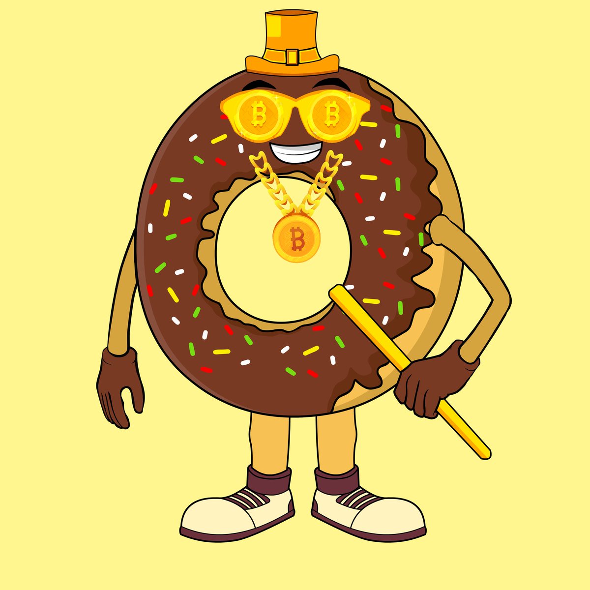 We have only 1 🍩 in the Sweet collection.
If you will have this amazing art, you'll receive extra prizes 🏆 
A status of King #BITCOIN Donut.
-free mint;
-free $Donuts;
-free wl;
-free future merchandising; 
-the rarest traits;
-moreover
#Venom #Venomnft #VenomDonuts $Venom 🥯