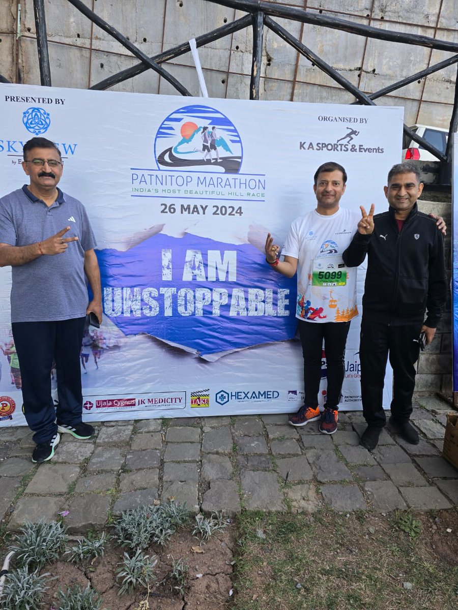 #PatnitopMarathon 4.0, an initiative by @ironmankapilar1, supported by @JammuTourism, @PatnitopDA @udhadm & @SkyviewPatnitop, saw enthusiastic participation from 600+ runners across India, highlighting growing popularity of Patnitop Tourism Circuit. 

#VisitPatnitop
#AmazingJammu