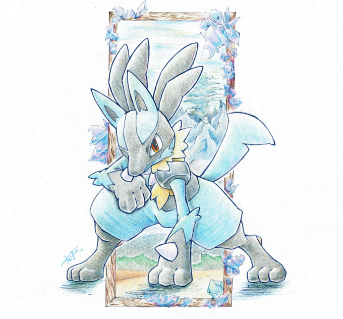 「lucario pokemon (creature)」Fan Art(Latest)
