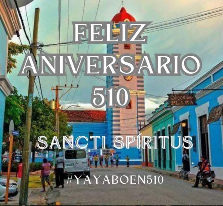 Buenos días. Feliz domingo desde #SanctiSpíritusEnMarcha 🇨🇺 la ciudad se prepara para la celebración. Variado programa de actividades en #YayaboEn510