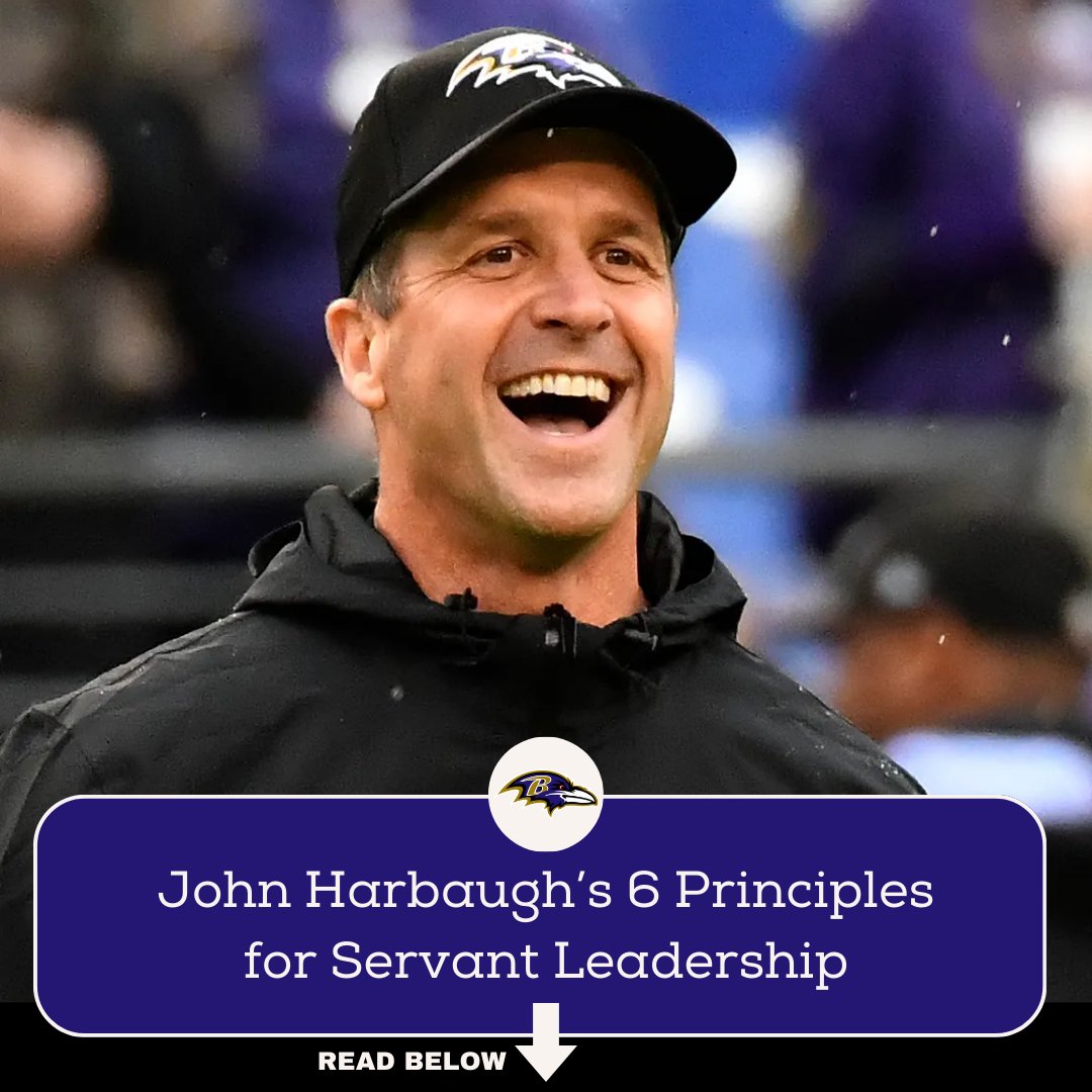 Coach AJ ๐ฏ Mental Fitness (@coachajkings) on Twitter photo John Harbaugh said, "You have to come to the realization that you don't drive the car all of the time... You've got to have faith, trust, and belief. You've got to empower the people around you."
Great leaders believe they serve the team.
John defines servant leadership as: "Do John Harbaugh said, "You have to come to the realization that you don't drive the car all of the time... You've got to have faith, trust, and belief. You've got to empower the people around you."
Great leaders believe they serve the team.
John defines servant leadership as: "Do