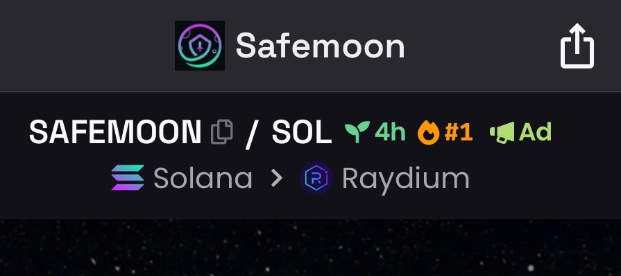 @rovercrc Send #Safemoon to valhalla 

Pauly sold early - we gonna send it to 100M

CA: AUhHtvU32XcAGHFBjopziUNeMPQJLoVjcYsHoJytcuc7