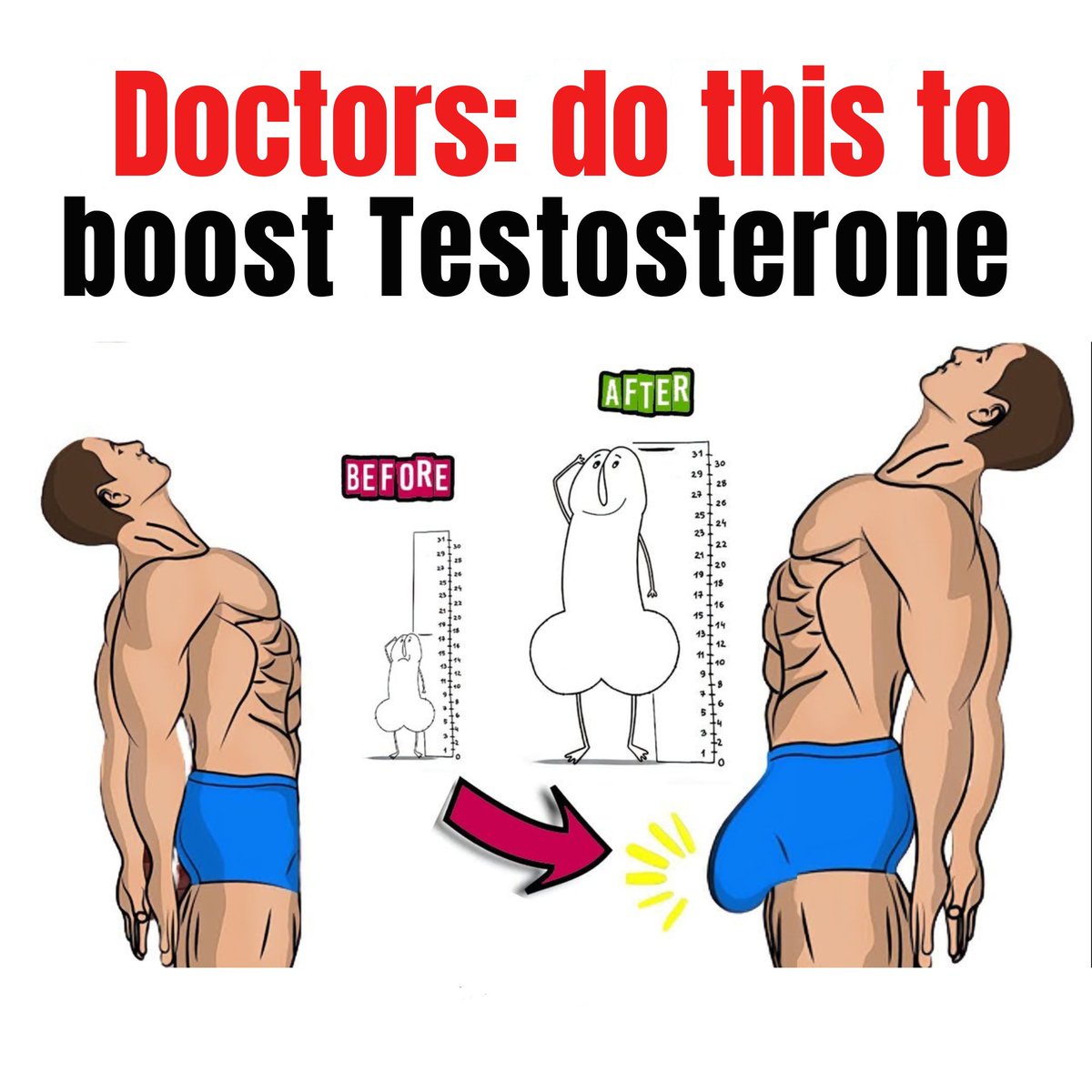 Doctors recommend this exercises to boost Testosterone, last longer and improve your overall well-being  🍆