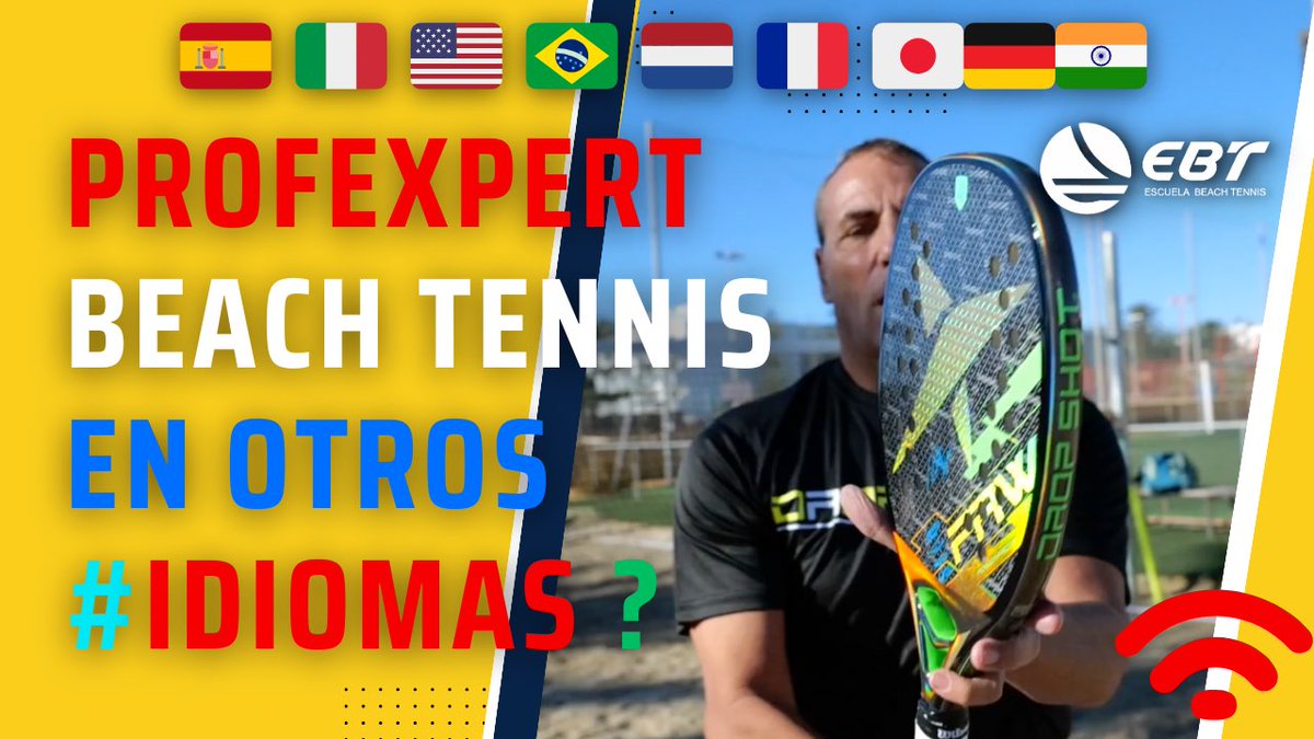 BEACH TENNIS #idiomas - PROFExpert BT - estamos trabajando en 🇪🇸 🇮🇹 🇺🇸 🇧... youtu.be/84M8IisKXrw?si… vía <a href="/YouTube/">YouTube</a>
