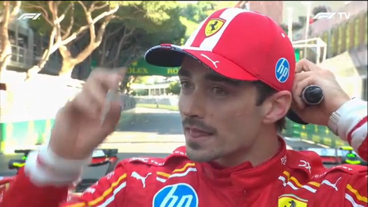 FanaticsFerrari's tweet image. Charles Leclerc:

"I have to say I was thinking about my dad a lot while driving. He did everything possible for me to be here."

I'M CRYING